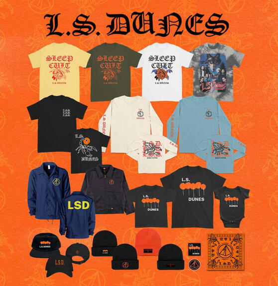 L.S. Dunes most recent merch launch